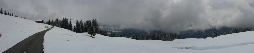 Ausblick Richtung Laax / Flims