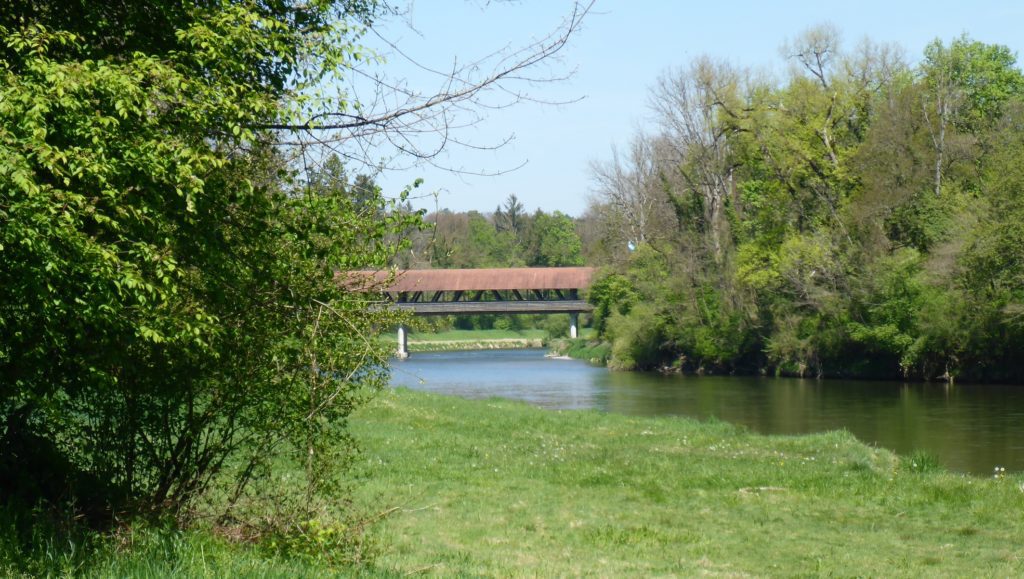 Holz Thurbrücke Alten