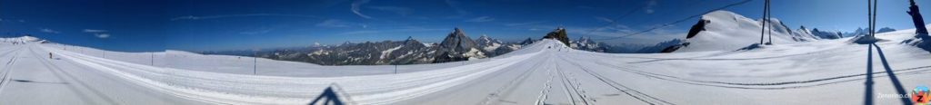 Panorama Breithornplateau