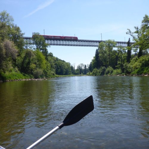 Eisenbahnbrücke Tüfenau