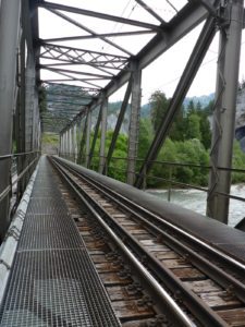 Stahlbrücke Rheinschlucht