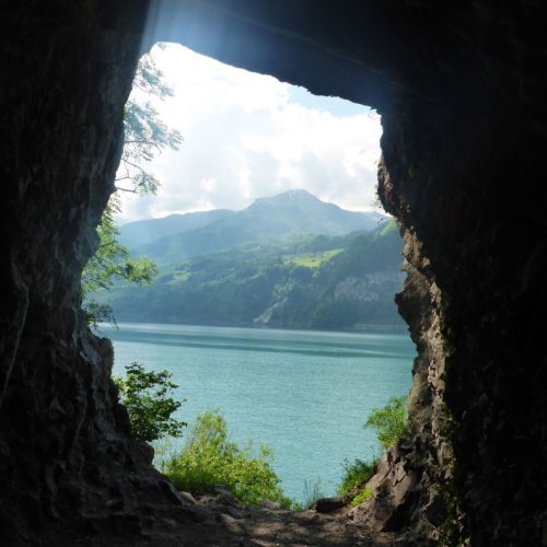 Ausblick Tunnel Unterchlausen