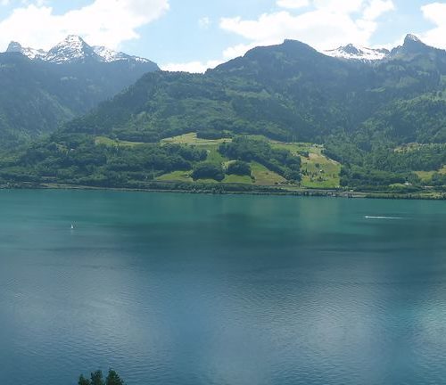 Panorama Walensee: Mürtschenstock, Spitzmeilen