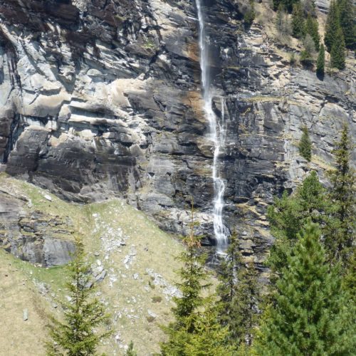 Wasserfall in den Valserrhein