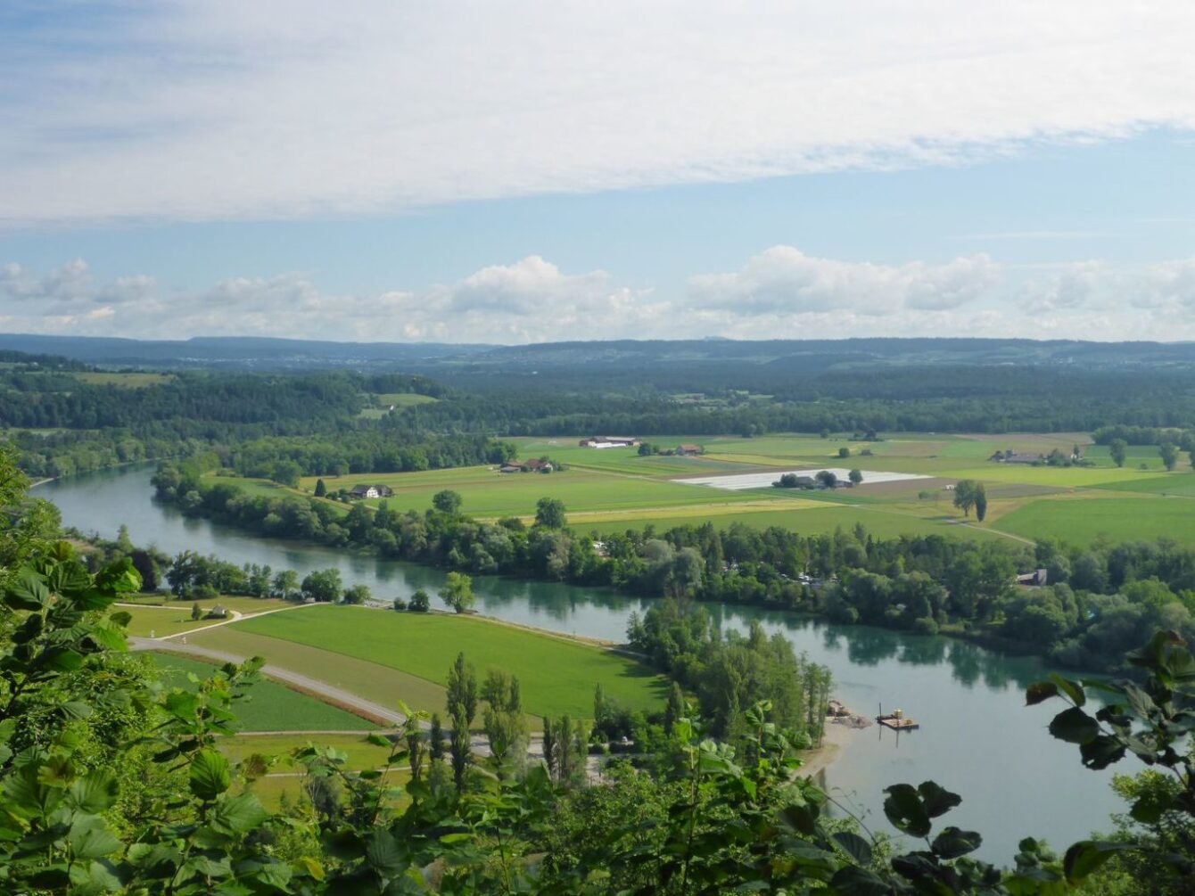 Ausblick Flaacherfeld von der Teufelskanzel