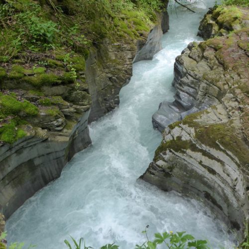 Felsbachschlucht Flims, Flem