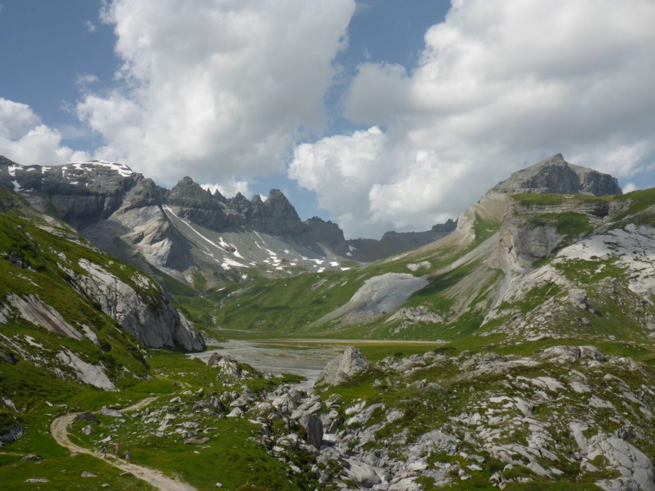 Segnes Sut, Segnes Sura, Tschingelhörner, Piz Segnes