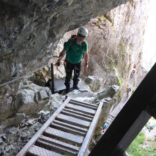 Kurz vor dem Tunnel