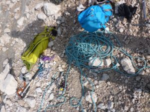 Ein Teil der Ausrüstung