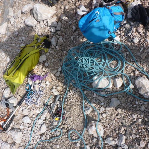 Ein Teil der Ausrüstung