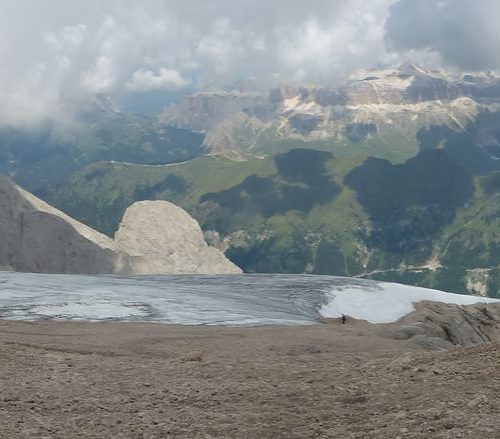 Gipfelaussicht Marmolada