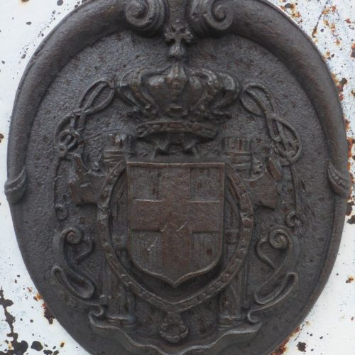 Gipfelmarkierung Marmolada