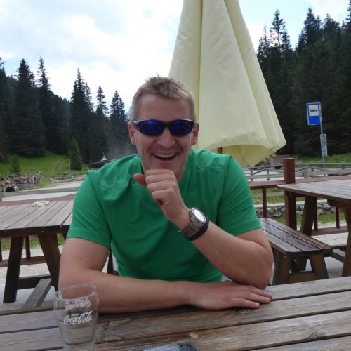 Toby beim rekapitulieren