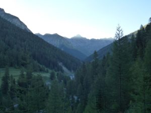 Sonnenaufgang Piz Saliente