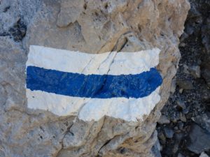 Weiss-Blau-Weiss Alpinwanderweg