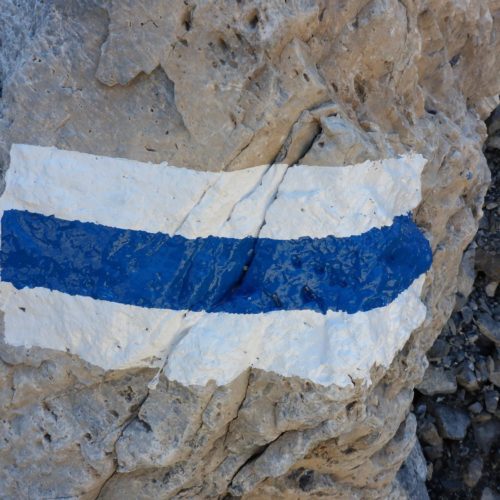 Weiss-Blau-Weiss Alpinwanderweg