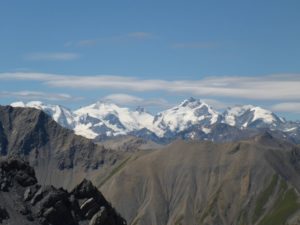 Piz Palü, Bellavista, Bernina, Morteratsch (v.l.n.r)