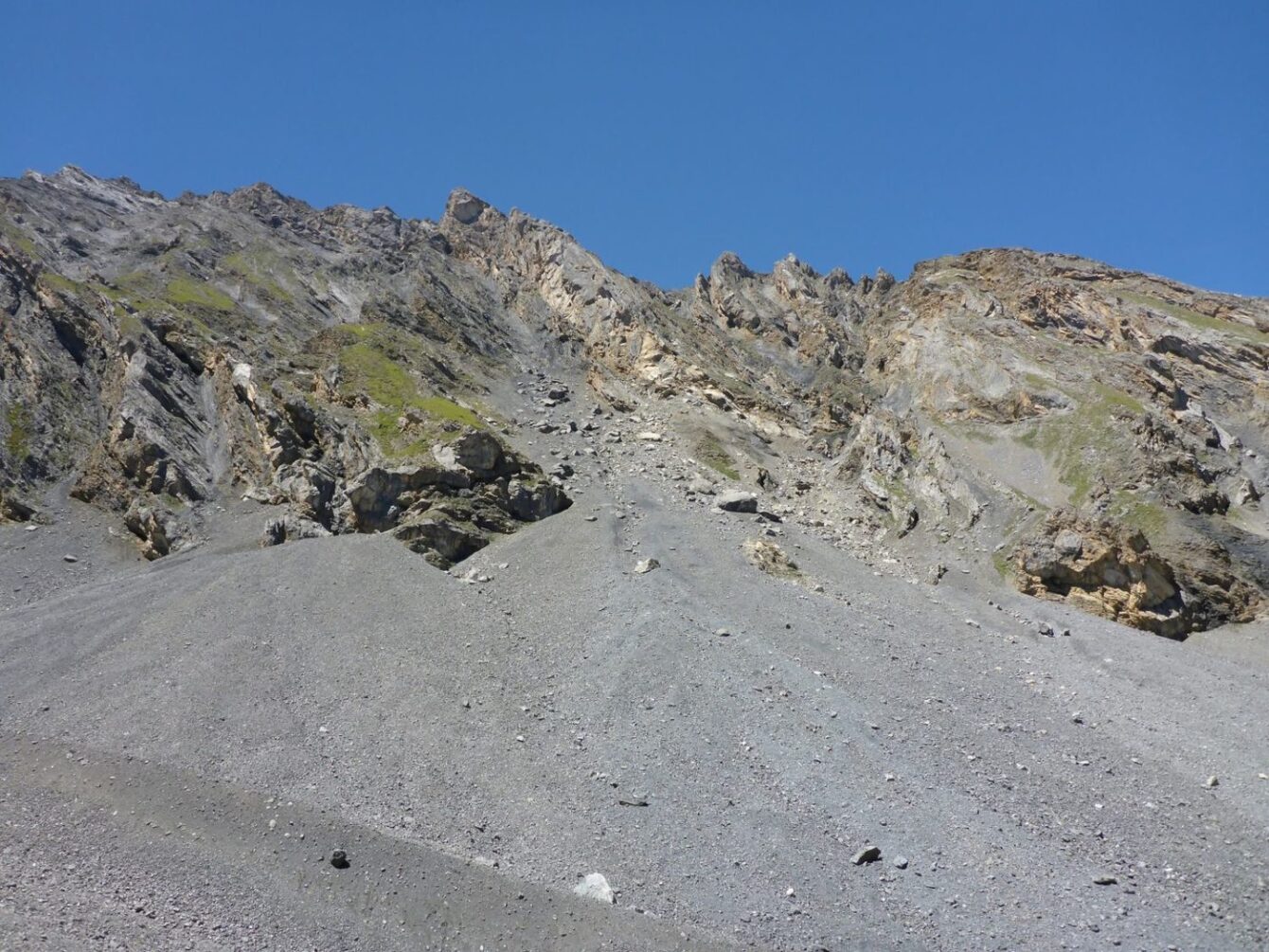 Ostflanke Piz Quattervals