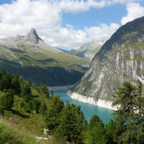 Zervreilahorn und Zervreilasee