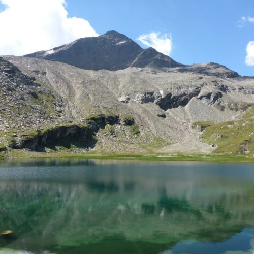 Fanellhorn 3124 M.ü.M. und Guraletschsee