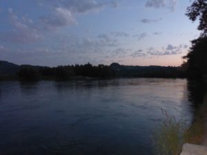 Rhein bei Rüdlingen