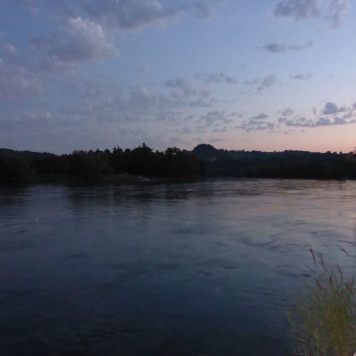 Rhein bei Rüdlingen