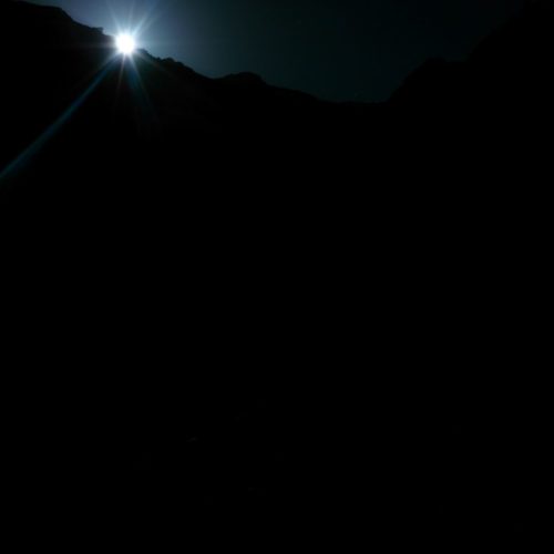 Mond über dem Bifertengletscher