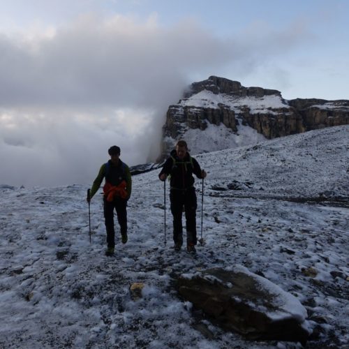 Aufstieg zum Taminser Gletscher
