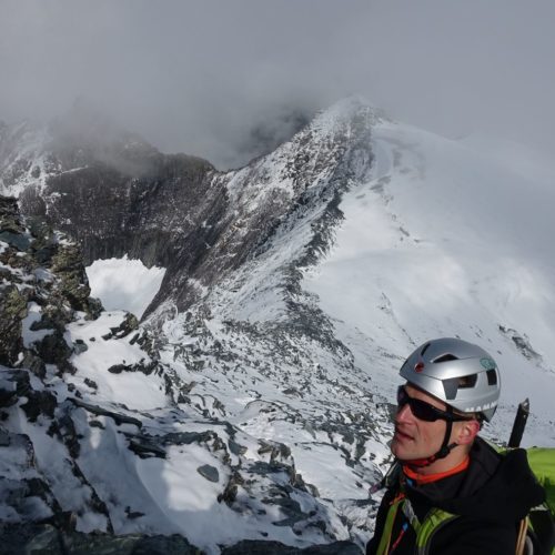 Blick Richtung Glaserhorn und Ringelfirn