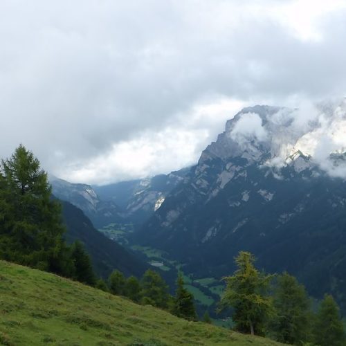 Panorama Calfeisental und Calanda