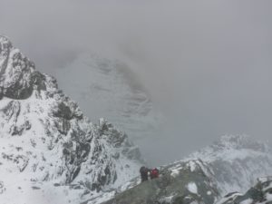 Ausblick Ringelspitz Mittelgrat