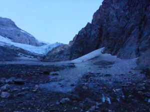 Bifertengletscher Blick Richtung Gelbwand