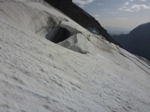 Gletscherspalte Bifertengletscher