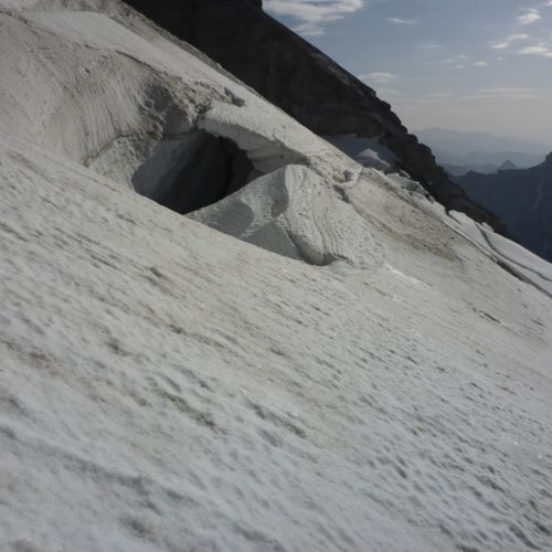 Gletscherspalte Bifertengletscher