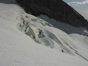 Gletscherspalten Bifertengletscher