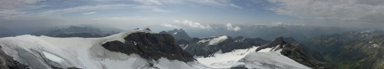 Panorama Piz Russein (Tödi), 3614 M.ü.M.