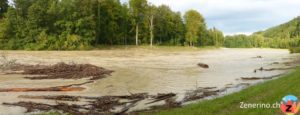 Thur Hochwasser beim Rank Widen