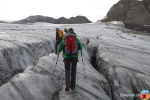 Gletscherspalten Glärnischfirn