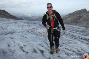 Toby auf dem Glärnischfirn