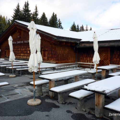 Curnius im Herbst-Schnee