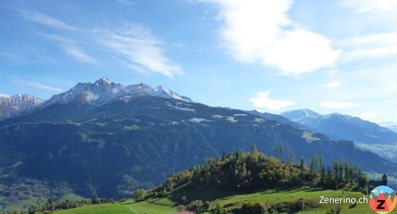 Panorama Signinakette, Muota und Remigius Kirche