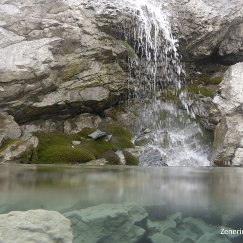 Wasserfall Segnas Sut