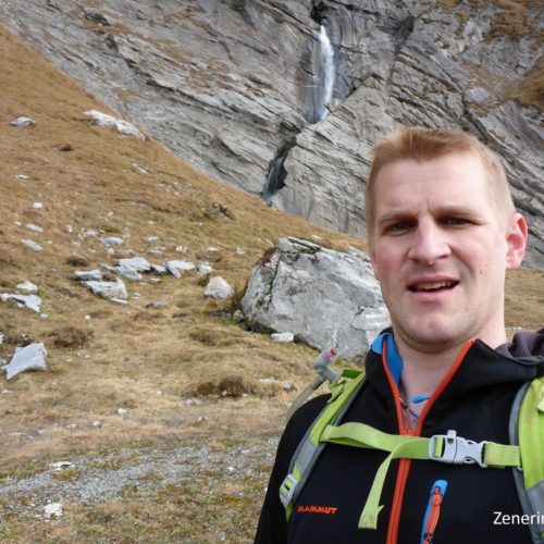 Wasserfall Flem Segnas Sut