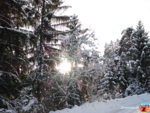 Sonnenuntergang Schluein