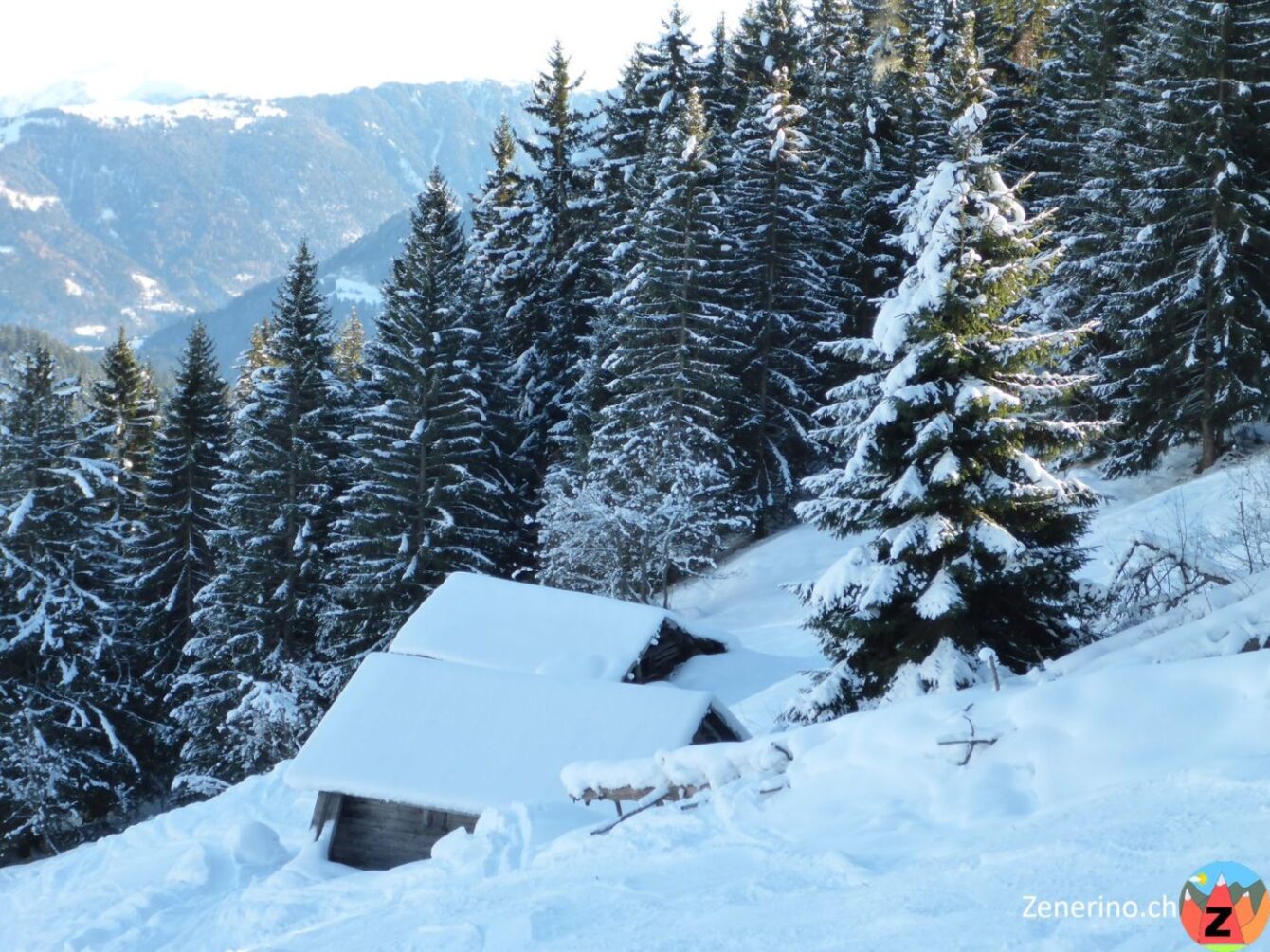 Haus im Schnee