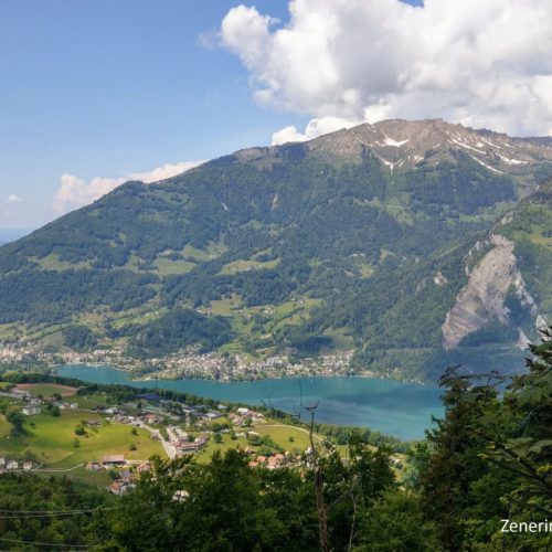 Weesen am Walensee und Federispitz und Speer