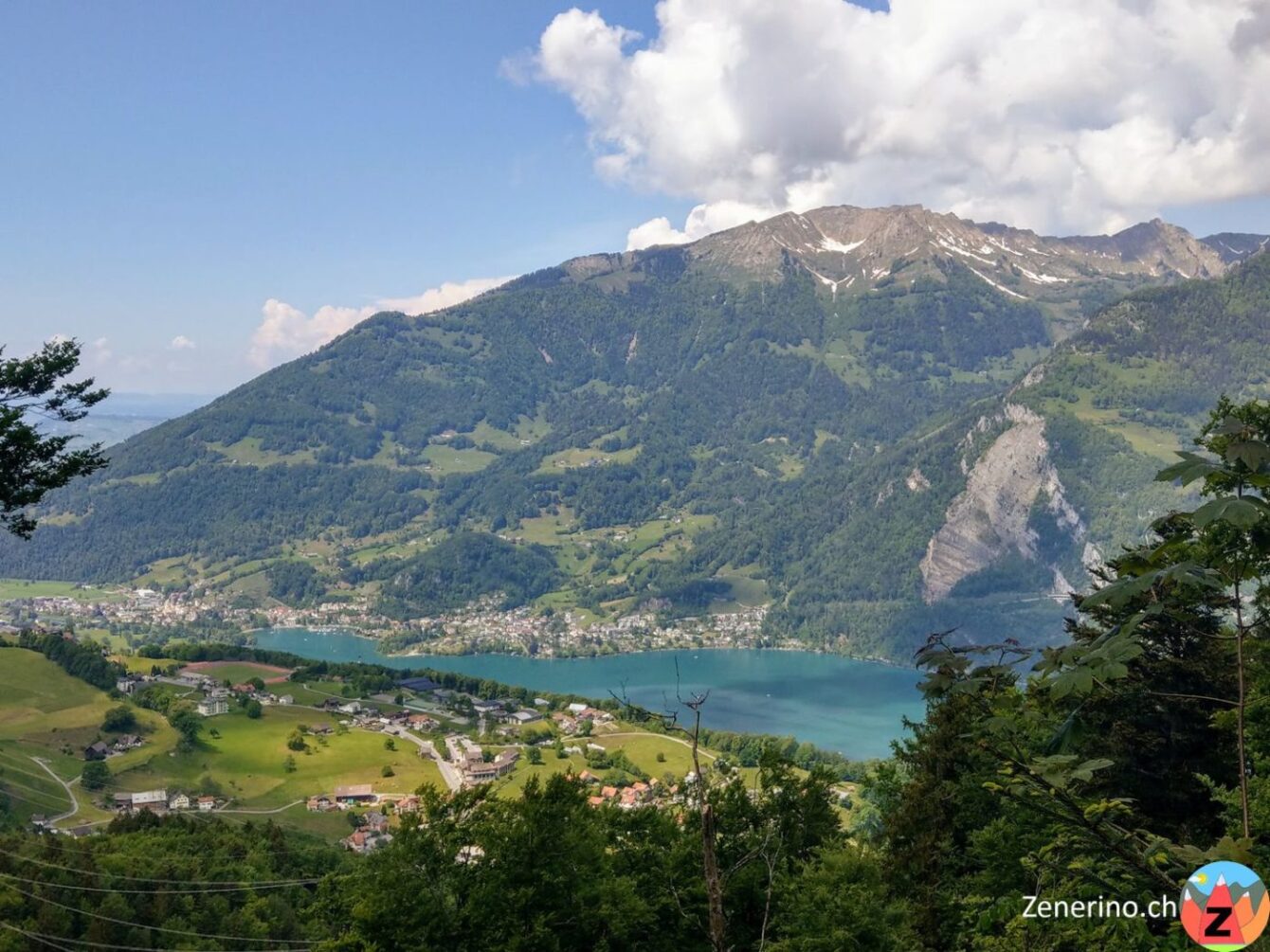 Weesen am Walensee und Federispitz und Speer