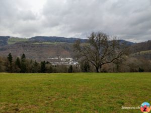 Ausblick von La Planche nach St-Ursanne