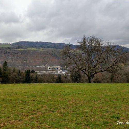 Ausblick von La Planche nach St-Ursanne