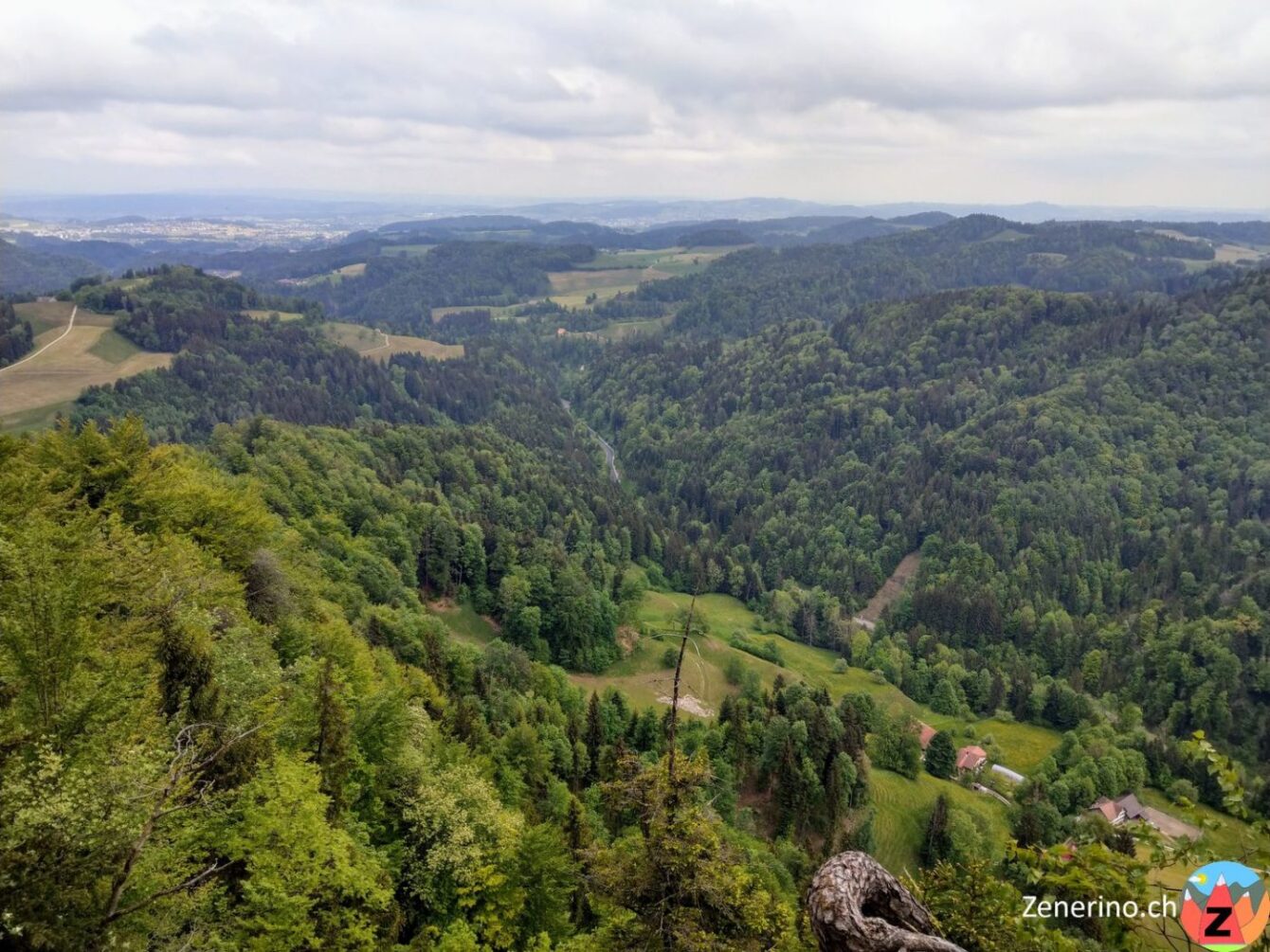 Ausblick vom Groot (995 m ü.M.)